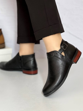 Soft Leather and Soft Sole Comfortable Shoes