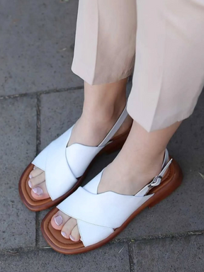 Fashionable and High-end Retro Casual Versatile Sandals