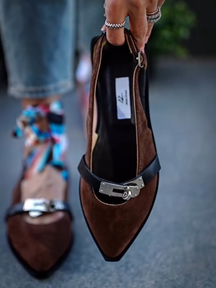 Italian Suede Sandals