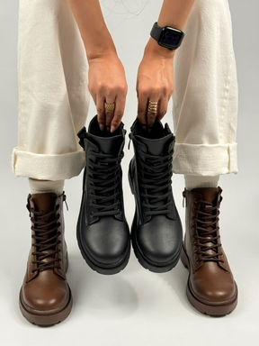 Vintage Genuine Leather Martin Boots