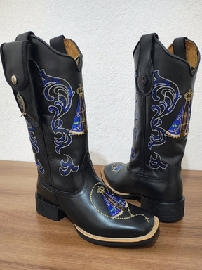 Embroidered Vintage Boots