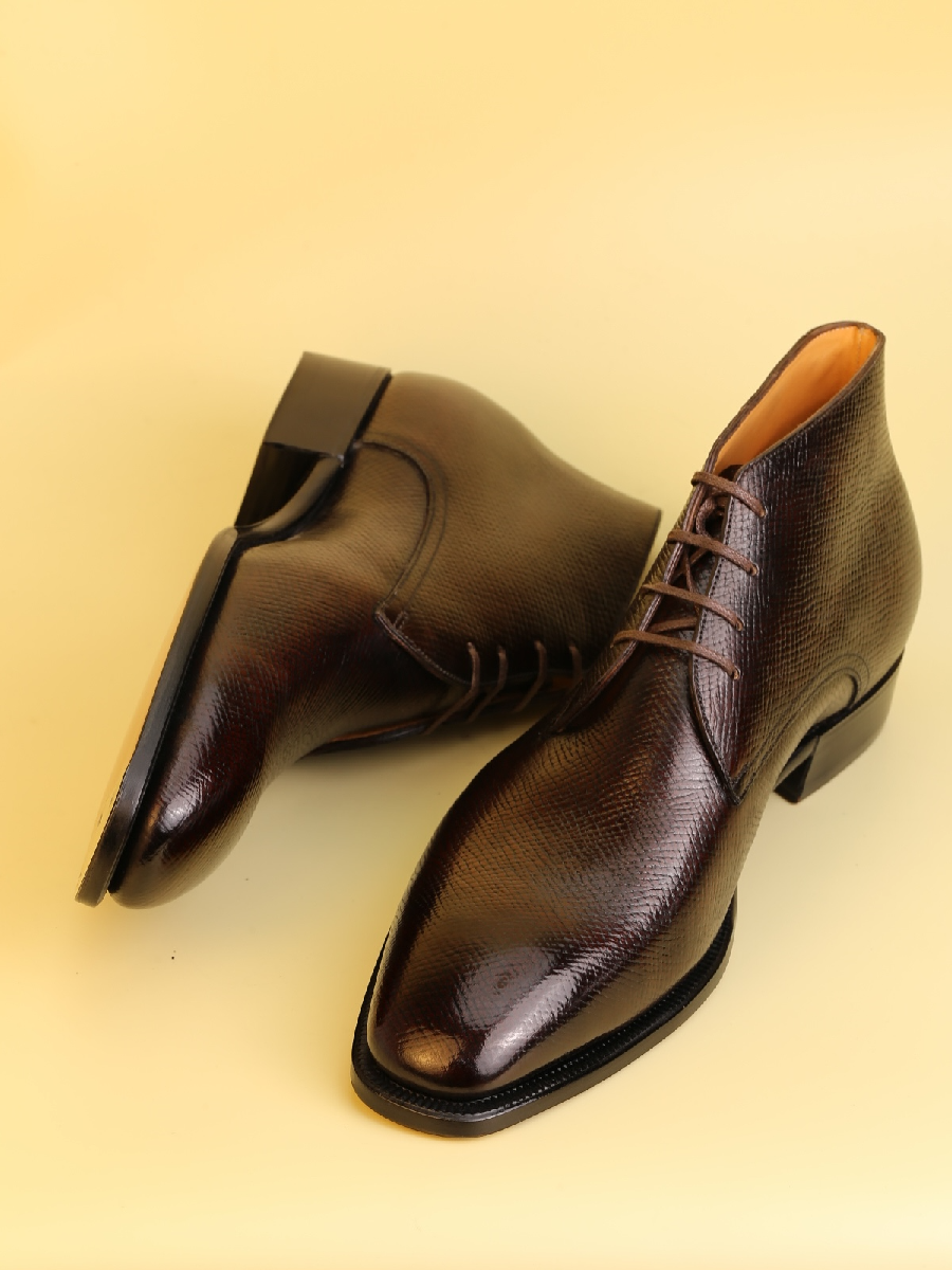 Men's Vintage Leather Lace-up Boots