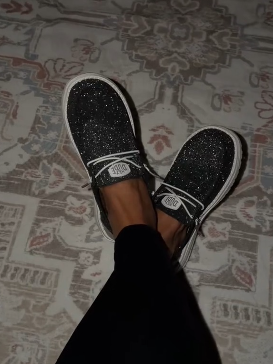 Metallic Sparkle Shoes