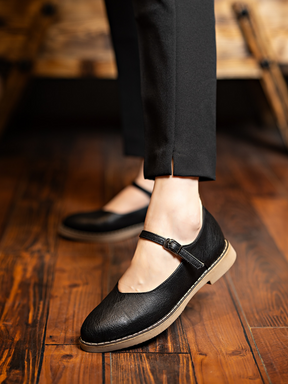 Black Leather Shoes