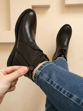 Versatile Low-heeled Flat Boots