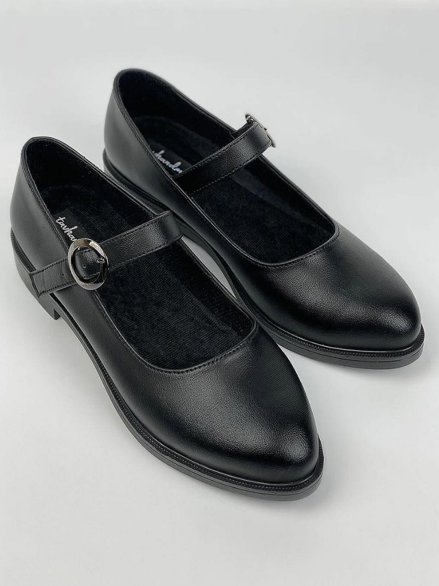 Flat Simple Classic Leather Shoes