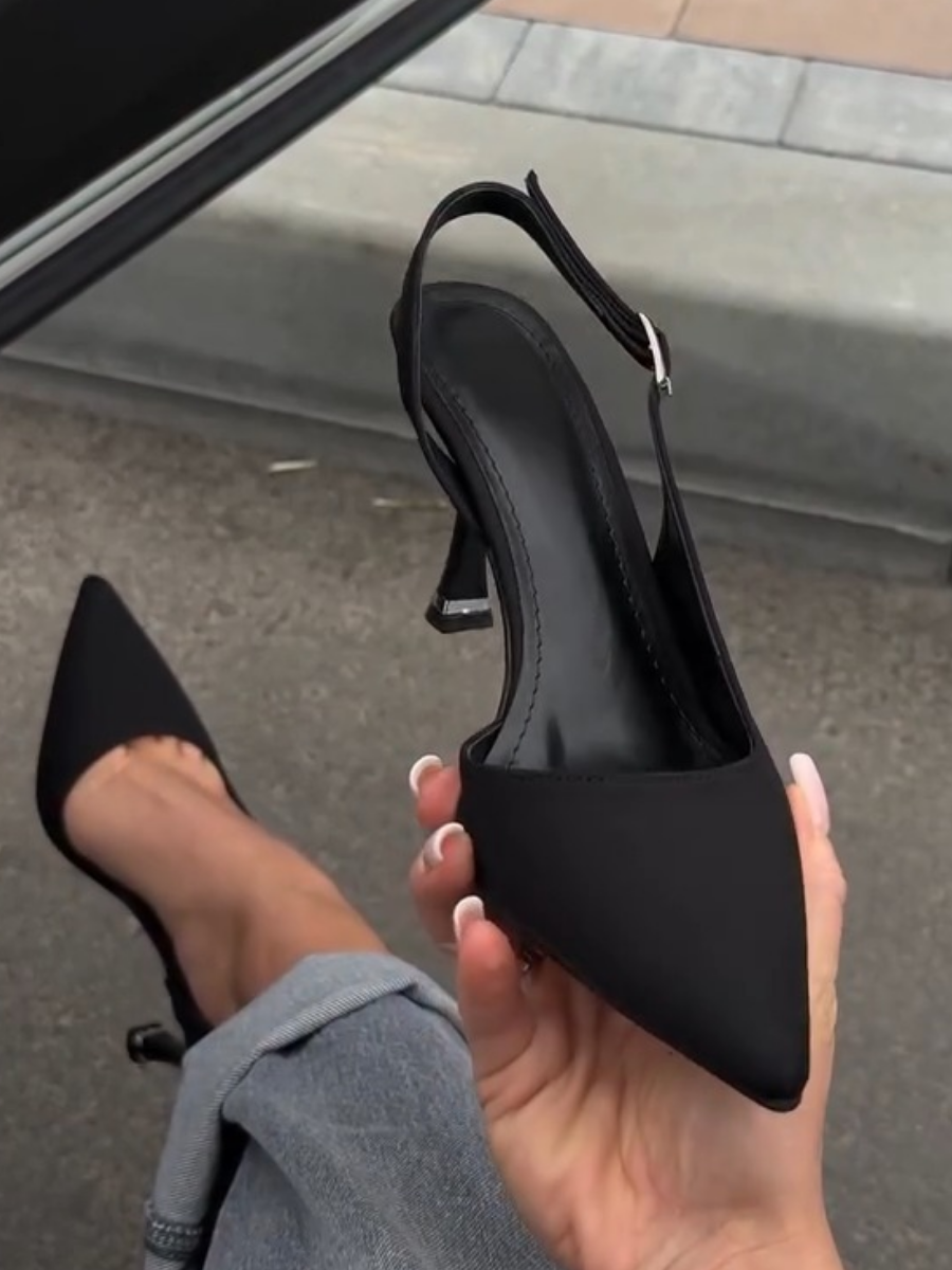 Pointed Toe Stiletto High Heels