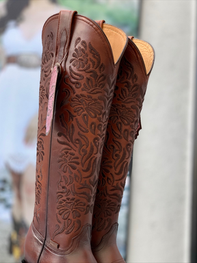 Vintage Embroidered Western Boots