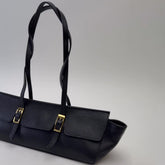 Suede & Leather Large Capacity Handbag Shoulder Bag