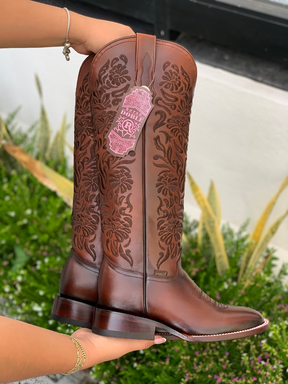 Vintage Embroidered Western Boots