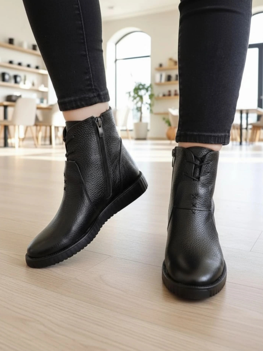 Versatile Low-heeled Flat Boots