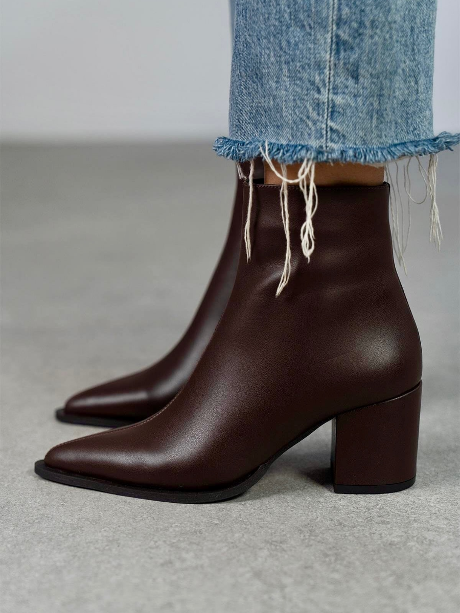 Pointed Ankle Boots