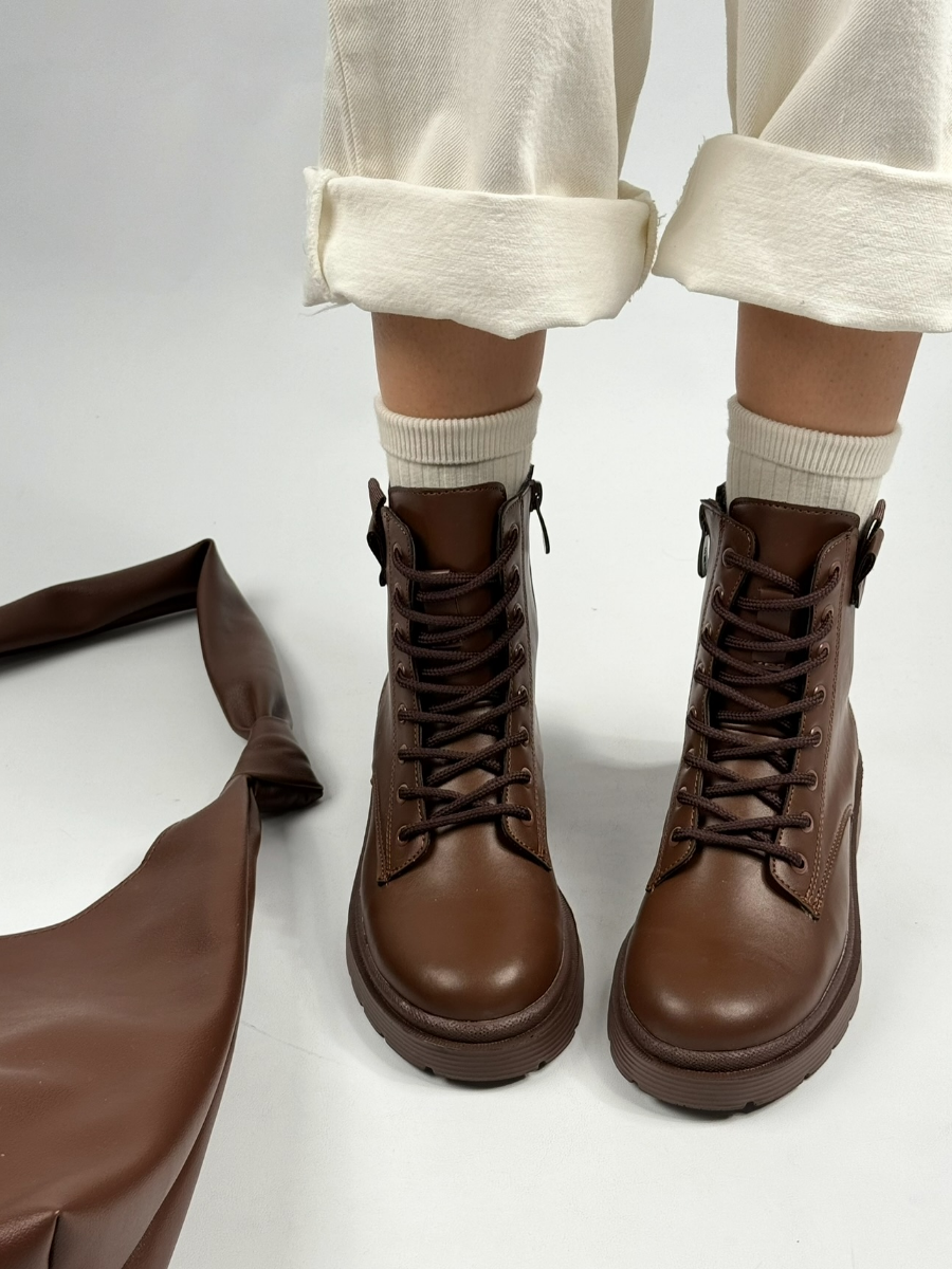 Vintage Genuine Leather Martin Boots