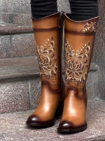 Embroidered Cowboy Boots