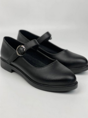 Flat Simple Classic Leather Shoes