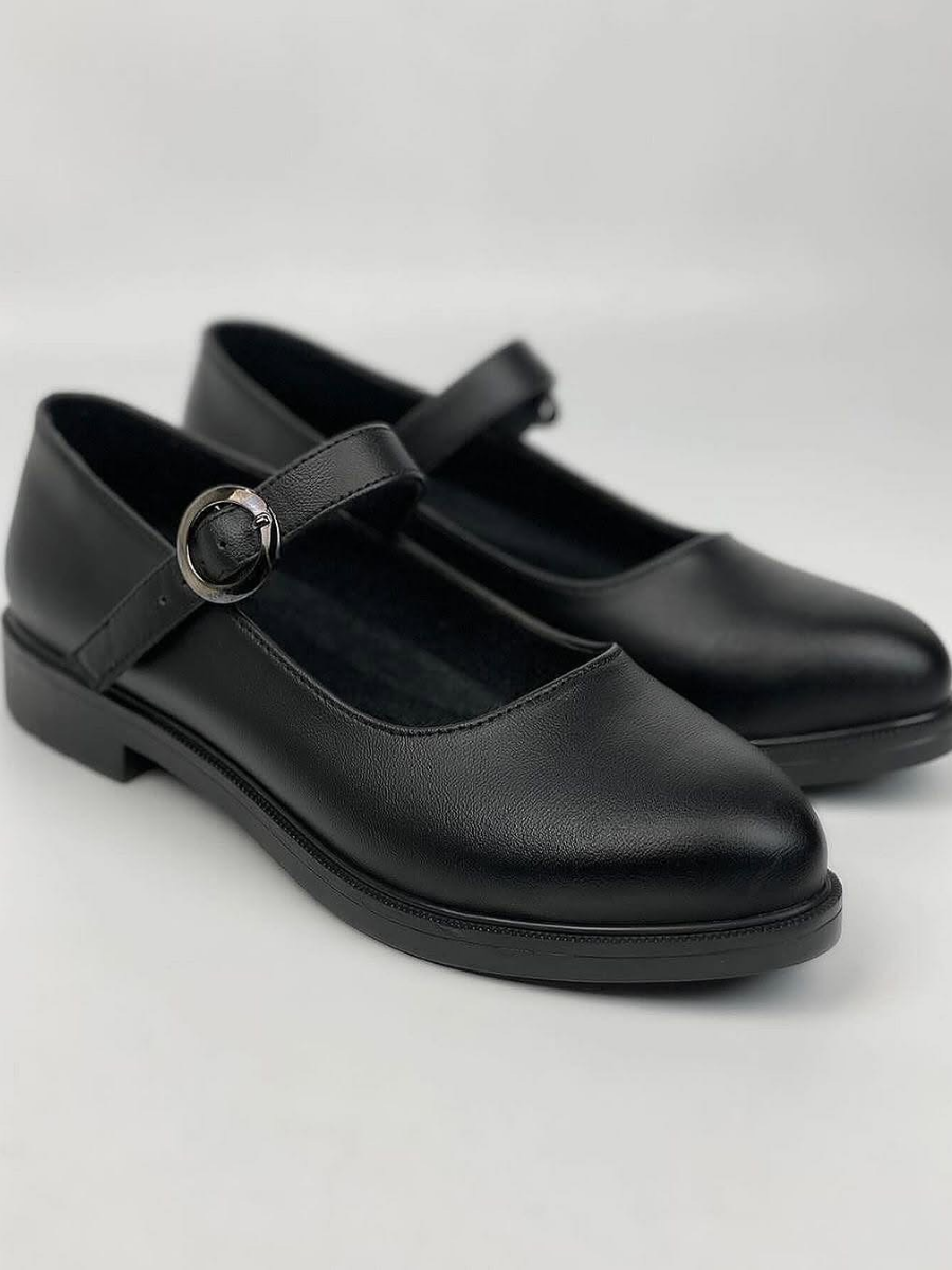 Flat Simple Classic Leather Shoes