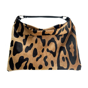 Jaguar Print Large-capacity Shoulder Bag