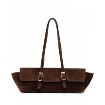 Suede & Leather Large Capacity Handbag Shoulder Bag