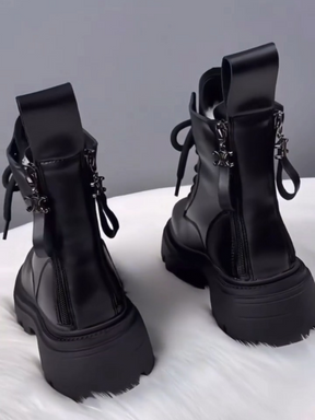 Fleece-lined and Thickened Cold-proof Martin Boots