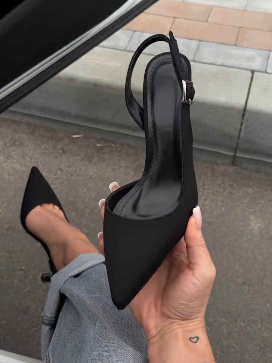 Pointed Toe Stiletto High Heels