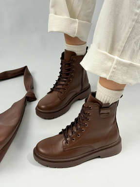 Vintage Genuine Leather Martin Boots