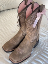 Brown Patterned Mid-calf Fashion Boots
