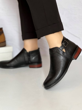 Soft Leather and Soft Sole Comfortable Shoes