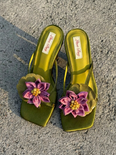 Handmade Flower High-heeled Sandals