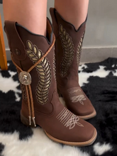 Vintage Embroidered Boots
