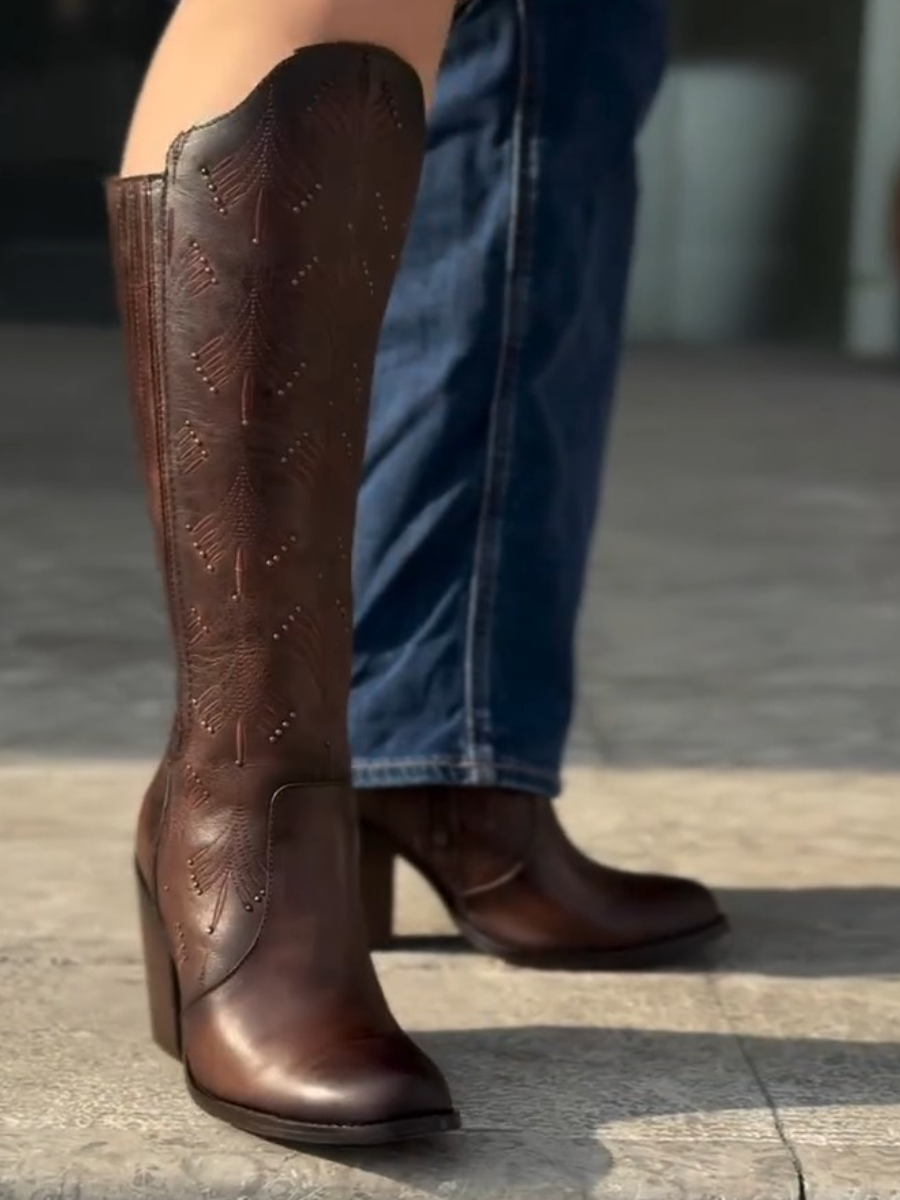 Women's High Cowboy Boots