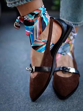 Italian Suede Sandals