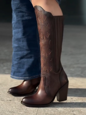 Women's High Cowboy Boots