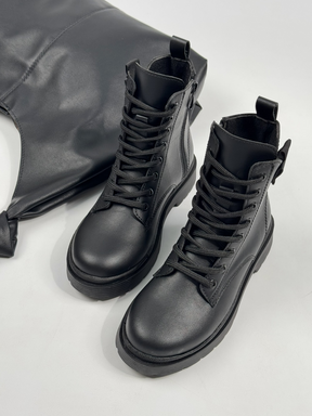 Vintage Genuine Leather Martin Boots