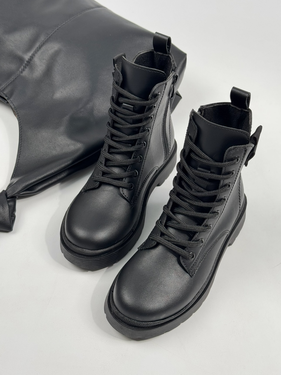 Vintage Genuine Leather Martin Boots