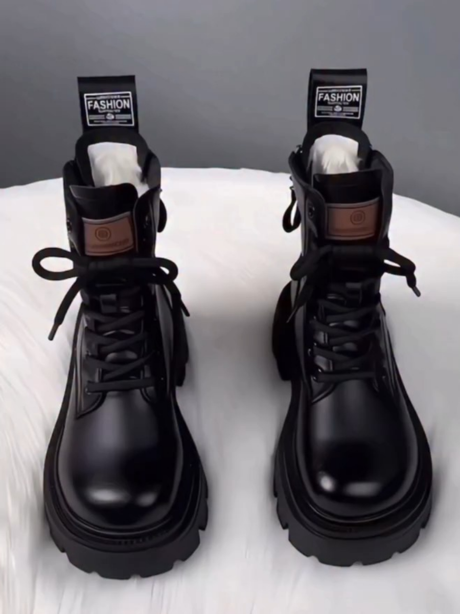 Fleece-lined and Thickened Cold-proof Martin Boots