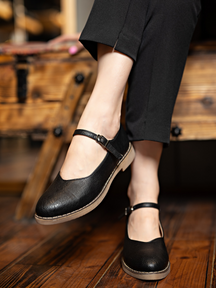 Black Leather Shoes