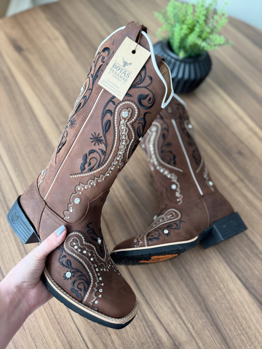 Embroidered Cowboy Boots