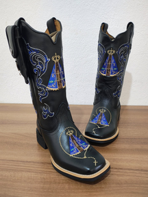 Embroidered Vintage Boots