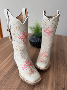 Genuine Leather Embroidered Cowboy Boots