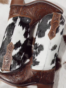 Savanna Cowhide Boots