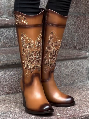 Embroidered Cowboy Boots