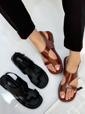 Flat Simple Slip-on Sandals