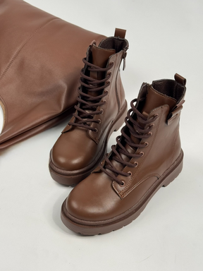 Vintage Genuine Leather Martin Boots