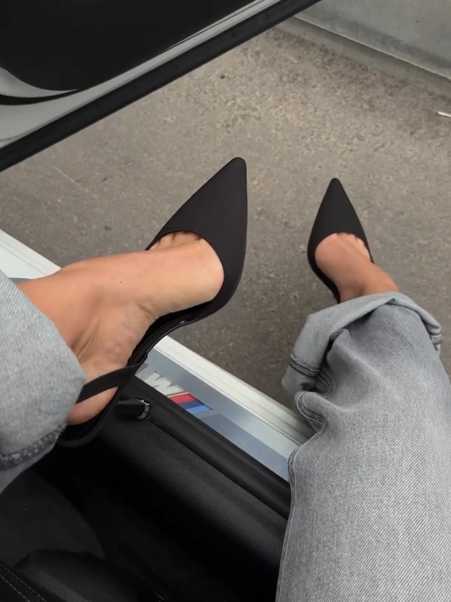 Pointed Toe Stiletto High Heels