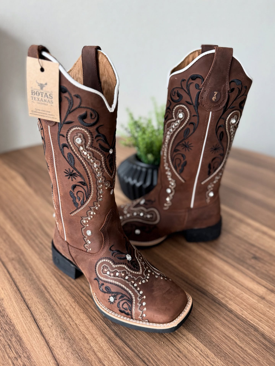 Embroidered Cowboy Boots