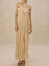 Cut Out Backless Maxi Dress