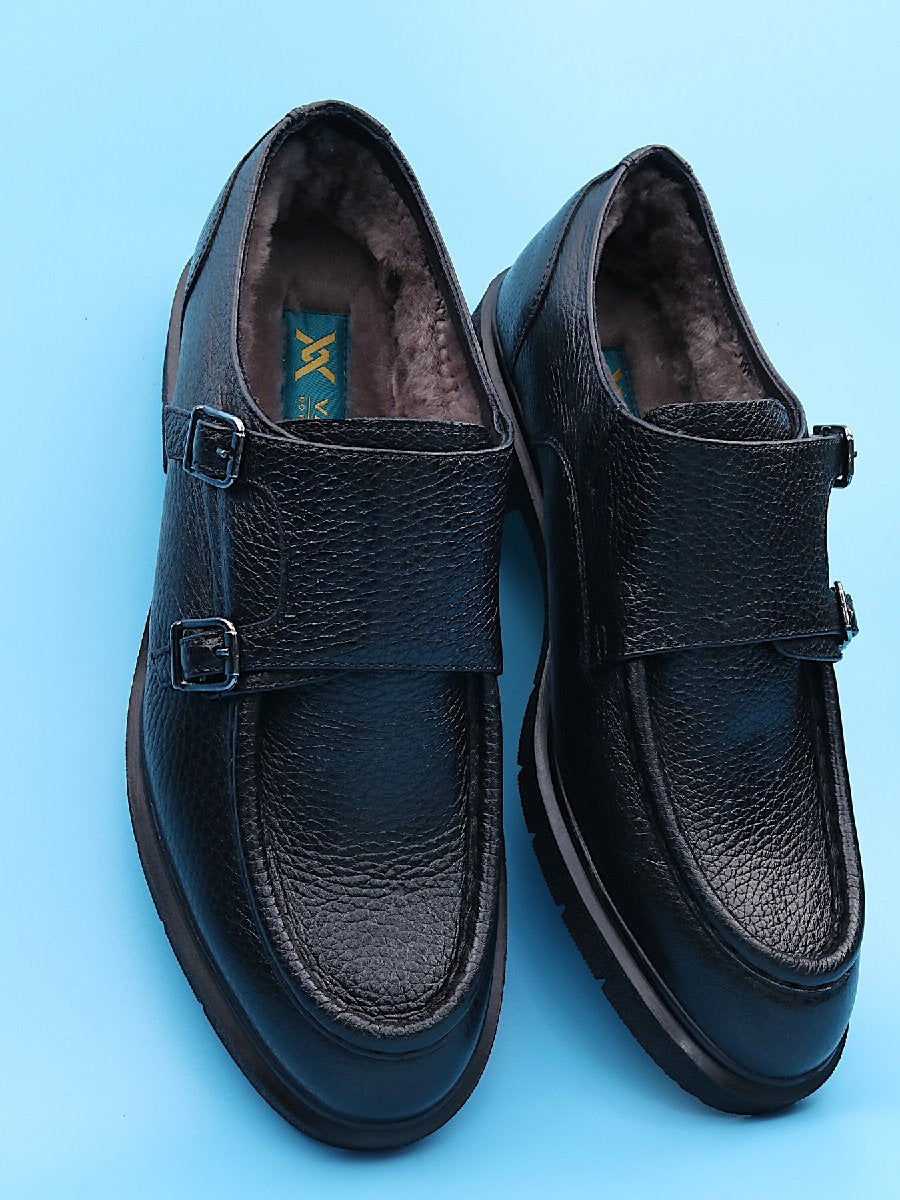 Plush Casual Formal Business Leather Shoes